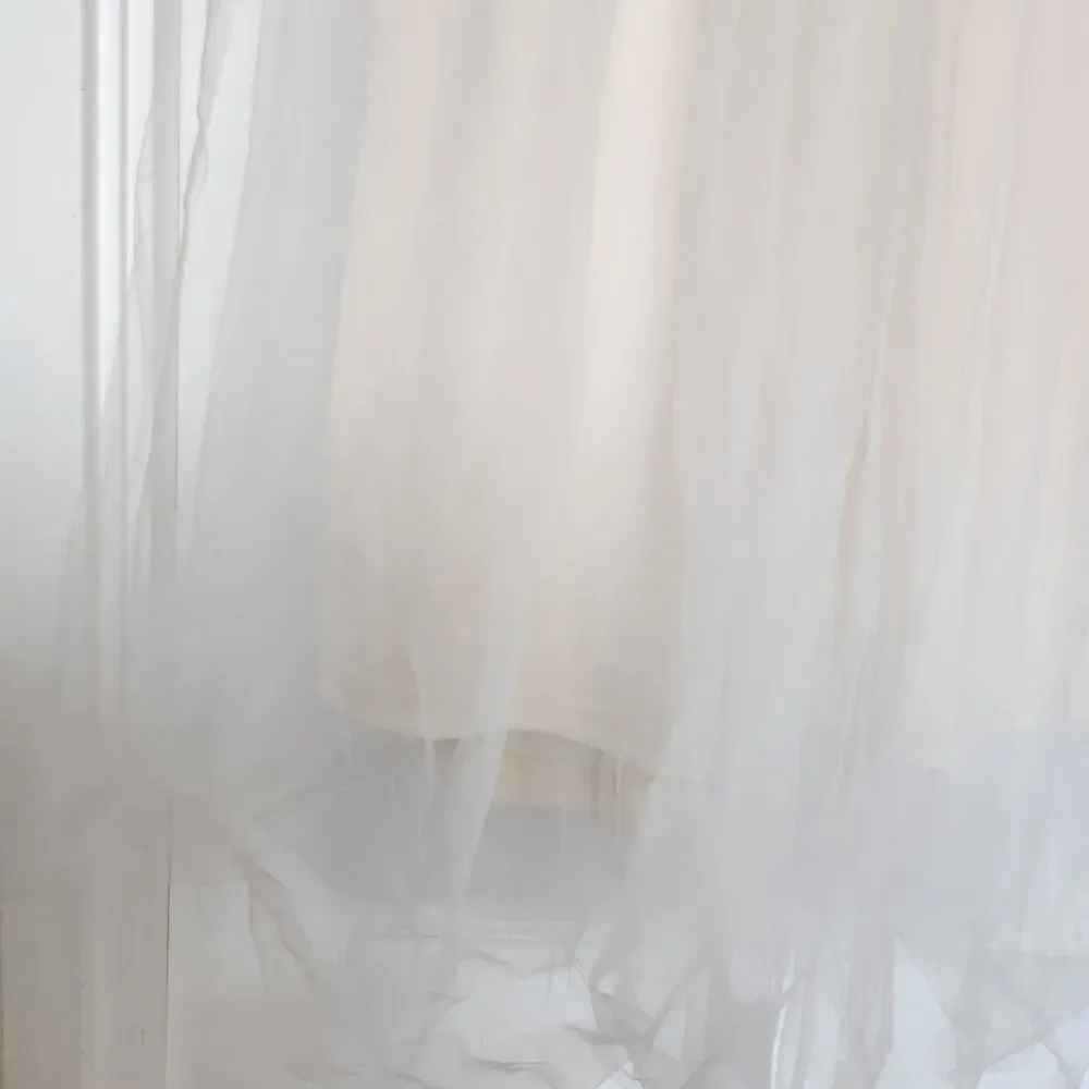 Lulus White/Beige Embroidered Tulle Maxi Dress